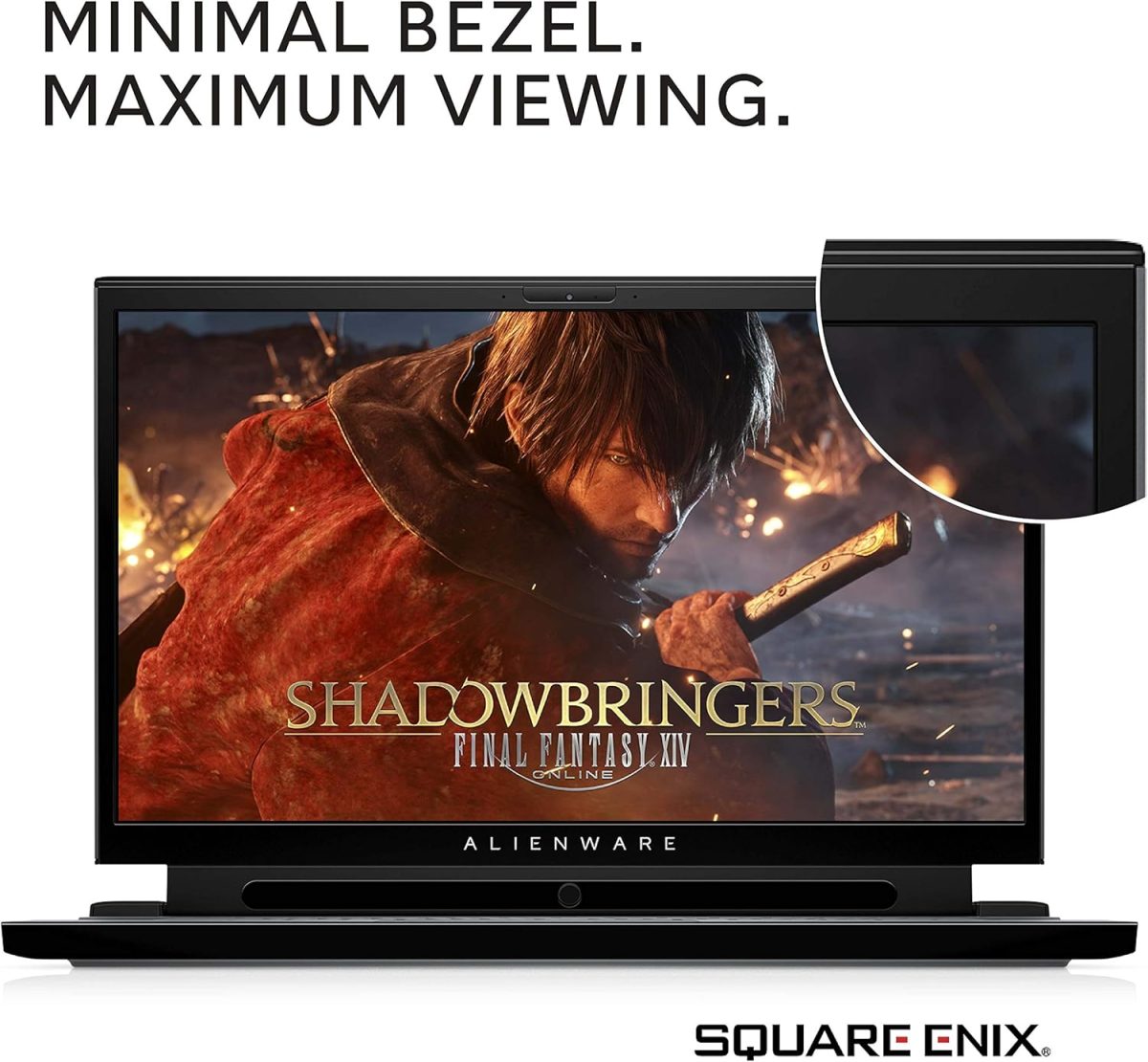 ⁦الينوير لابتوب العاب M15 جديد بشاشة 15.6 انش FHD 144Hz ومعالج انتل كور i7-9750H الجيل التاسع وانفيديا RTX 2060 6GB GDDR5 OC، 16GB DDR4 2666MHz، 512GB SSD (مجدد)⁩ - الصورة ⁦4⁩