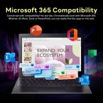 ⁦ايسر لابتوب كروم بوك 311 11.6 انش HD، انتل سيليرون N4500، بطاقة عرض مرئي انتل UHD، ذاكرة RAM LPDDR4X 4GB، تخزين 224GB (64GB eMMC + مجموعة قاعدة شحن 160GB)، نظام تشغيل كروم، واي فاي 5، اسود⁩ - الصورة ⁦6⁩