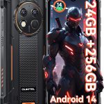 اوكتيل هاتف ذكي G1 متين غير مقفل - 24+256GB/1TB اندرويد 14 شاشة 6.55 انش HD كاميرا خلفية 48MP بطارية 10600mAh IP68/IP69K، ثنائي شرائح الاتصال/ان اف سي/بصمة الاصبع 2025