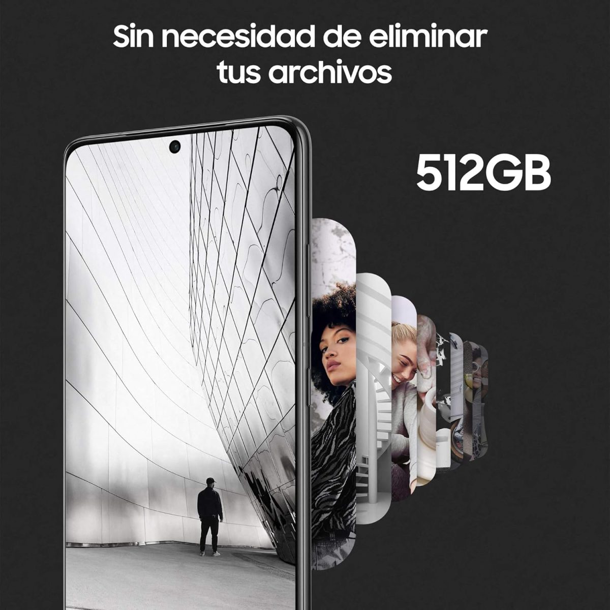 ⁦سامسونج جالكسي اس 21 الترا (5G SM-G998B/DS 512GB ذاكرة RAM 16GB، لون فضي فانتوم)⁩ - الصورة ⁦15⁩