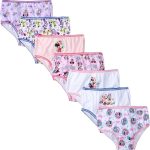 ديزني ملابس داخلية ميني ماوس متعددة العبوات للبنات (عبوة من 7 قطع)