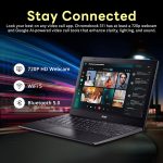 ⁦ايسر لابتوب كروم بوك 311 11.6 انش HD، انتل سيليرون N4500، بطاقة عرض مرئي انتل UHD، ذاكرة RAM LPDDR4X 4GB، تخزين 224GB (64GB eMMC + مجموعة قاعدة شحن 160GB)، نظام تشغيل كروم، واي فاي 5، اسود⁩ - الصورة ⁦5⁩
