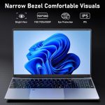 ⁦لابتوب العاب 15.6 انش من نايكلولو، 16GB RAM 512GB SSD، معالج N5095 4C/4T (حتى 2.9Ghz)، رسومات UHD، شاشة 15.6 انش FHD 1920×1080، واي فاي 5، بلوتوث 5.0، كيبورد باضاءة خلفية، فتح بصمة الاصبع⁩ - الصورة ⁦5⁩