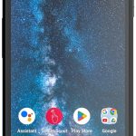 سونيم هاتف ذكي XP400 5G (6/128GB، Micro-SD، بطارية 5000mAh، شاشة 6.5 انش، كاميرا 50MP، IP68 + MIL-SSTD-810H، ثنائي شرائح الاتصال) مع حامل موبايل، اسود