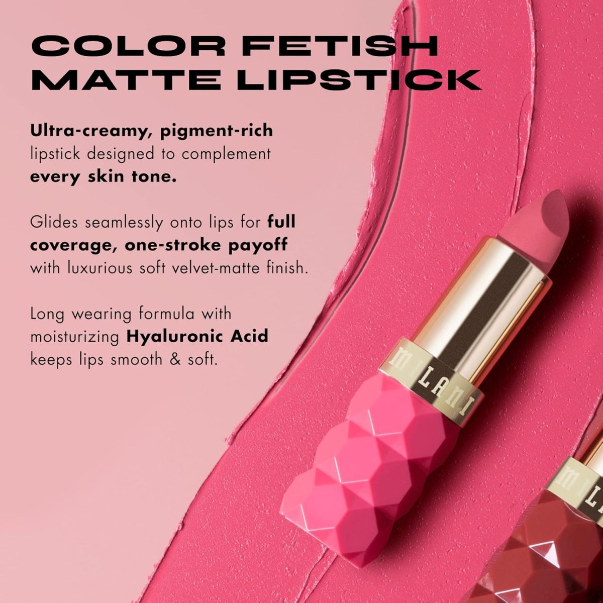 ⁦ميلاني مستحضرات تجميل ميلاني Color Fetish Matte The Nude Collection 430 Secret⁩ - الصورة ⁦2⁩