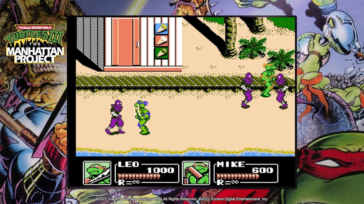 ⁦Konami Teenage Mutant Ninja Turtles Cowabunga Collection PS4⁩ - الصورة ⁦7⁩