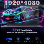 ⁦لابتوب 15.6 انش DDR4 16GB وSSD 512GB ومعالج AMD رايزن 5 3500U وبطاقة رسومات مدمجة وخاصية التعرف باللمس وواي فاي 2.4/5G وبلوتوث 5.2 و2×USB 3.0 للطلاب والمكتب والالعاب⁩ - الصورة ⁦3⁩