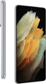⁦سامسونج جالكسي اس 21 الترا (5G SM-G998B/DS 512GB ذاكرة RAM 16GB، لون فضي فانتوم)⁩ - الصورة ⁦4⁩