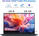 ⁦لابتوب العاب 16 انش 2025، 16GB RAM 1TB SSD، معالج N150 (حتى 3.6GHz)، FHD 1920×1200، فتح 180 درجة، اضاءة خلفية، BT4 WIFI5، ويندوز 11 برو، 6000mAh/46.2Wh، كحلي⁩ - الصورة ⁦4⁩