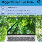 ⁦HP لابتوب بشاشة لمس 17 انش بالذكاء الاصطناعي بمعالج انتل i7-150U 10 كور بيت i7-1355U وكيبورد باضاءة خلفية وويندوز 11 واوفيس 365 لمدة عام وكلية العمل (64GB RAM و2TB PCIe SSD)⁩ - الصورة ⁦3⁩