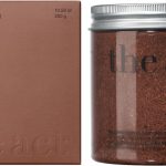 مقشر الجسم بالكاكاو والقهوة من ذا اكت | مقشر القهوة العربية مع زيت حبوب القهوة لبشرة متألقة وثابتة | علاج مرطب وغني بمضادات الأكسدة للعناية بالبشرة - 300 غرام