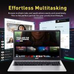 ⁦ايسر لابتوب كروم بوك 315، شاشة 15.6 انش HD مضادة للتوهج، انتل بنتيوم N6000، 4GB LPDDR4X، تخزين 288GB (128GB eMMC + قاعدة شحن 160GB)، بطاقة رسومات UHD، لوحة ارقام، واي فاي 6، نظام تشغيل كروم، فضي⁩ - الصورة ⁦6⁩