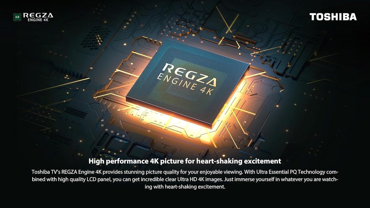 ⁦توشيبا محرك ريجزا ذكي 55 بوصة 4K QLED UHD LED - 55M550LW (موديل 2023)⁩ - الصورة ⁦6⁩