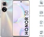 ⁦اونر جوال 50 5G بشريحة اتصال غير مقفلة 8+256GB مع كاميرا 108MP وشاشة OLED منحنية 120Hz 6.57 انش ومعالج سناب دراجون 778 وبطارية 4300mAh ونظام اندرويد 11 (ضمان لمدة عامين)⁩ - الصورة ⁦2⁩
