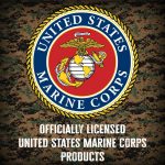 ⁦7.62 ديزاين تي شيرت USMC بعلم مشاة البحرية الأمريكية التكتيكية⁩ - الصورة ⁦4⁩