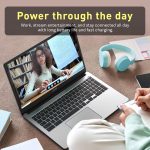⁦ايسر لابتوب كروم بوك 315، شاشة 15.6 انش HD مضادة للتوهج، انتل بنتيوم N6000، 4GB LPDDR4X، تخزين 288GB (128GB eMMC + قاعدة شحن 160GB)، بطاقة رسومات UHD، لوحة ارقام، واي فاي 6، نظام تشغيل كروم، فضي⁩ - الصورة ⁦7⁩