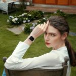 ⁦يو بيك سوار مزين بالزهور متوافق مع سوار ساعة ابل للنساء مقاس 40 ملم و41 ملم و38 ملم و42 ملم و44 ملم و45 ملم و46 ملم و49 ملم - سوار انيق منقوش على شكل زهرة لطيفة من السيليكون لسلسلة اي ووتش 10 9 8 7 6⁩ - الصورة ⁦9⁩