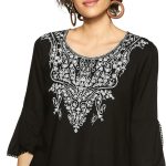 بلوزة سادة بقصة عادية للنساء من ستايلفيل.ان