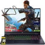 ايسر لابتوب العاب بريداتور هيليوس نيو 14 14.5 انش WQXGA+ (3072x1920) 165Hz (400nits G-SYNC) انتل 16 كور الترا 9 185H 32GB RAM 2TB SSD جيفورس RTX 4070 RGB اضاءة خلفية ويندوز 11 مع ملحق ICP