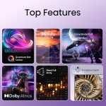⁦هايسينس تلفزيون QLED ذكي 50 بوصة E7K مع لون كوانتوم دوت، دولبي فيجن·اتموس، مشاركة للتلفزيون والتحكم الصوتي ووضع اللعب VRR ALLM، وضع رياضي ذكاء اصطناعي، يوتيوب، نتفليكس، شاهد وانغامي، 50E7K (مجدد)⁩ - الصورة ⁦4⁩