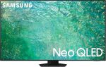 سامسونج معالج نيو QLED HDR مقاس 85 بوصة بدقة 4 كيه تيتان، معالج كوانتوم عصبي، تصميم نيوسليم، او تي اس، QA85QN85CAUXZN - ضمان لمدة عام (موديل 2023 - نسخة الامارات العربية المتحدة)