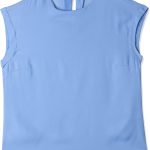 بلوزة بقصة عادية للنساء ولون سادة من سيمبول - علامة تجارية من أمازون