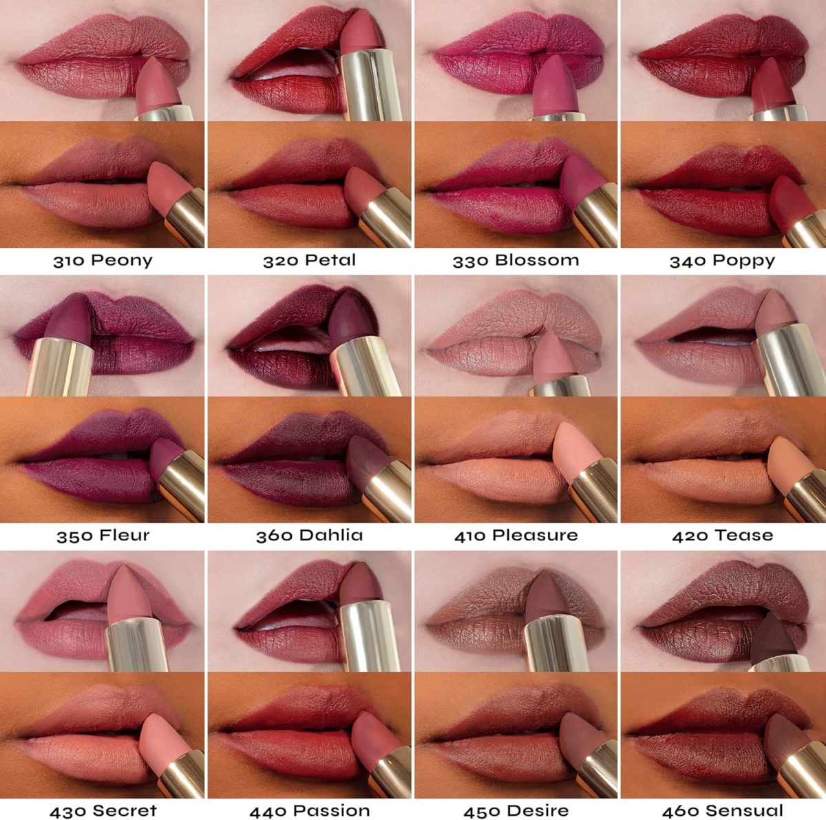 ⁦ميلاني مستحضرات تجميل ميلاني Color Fetish Matte The Nude Collection 430 Secret⁩ - الصورة ⁦6⁩