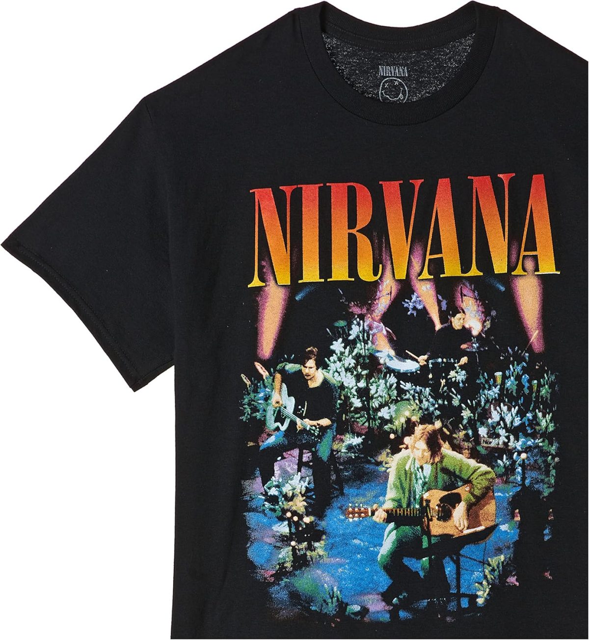⁦FEA Men's Nirvana Live Concert Photo T-Shirt⁩ - الصورة ⁦3⁩