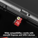 ⁦ليكسار بطاقة بلاي برو مايكرو اس دي اكسبريس 1TB UHS-I، C10، U3، V30، فيديو 4K، حتى 900/600 ميجابايت/ثانية، متوافقة مع نينتندو سويتش 2، اسوس روج الي، ستيم ديك، اجهزة الالعاب (LMSXPS0001T-BNNNU)⁩ - الصورة ⁦6⁩