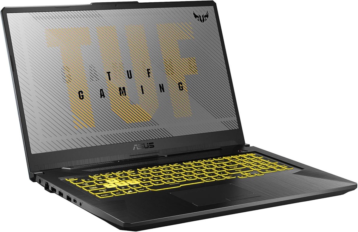 ⁦اسس لابتوب العاب تي يو اف A17 بشاشة 17.3 انش 120Hz FHD IPS ومعالج AMD رايزن 7 4800H وبطاقة جيفورس GTX 1660 Ti وDDR4 16GB وSSD PCIe 1TB وبطارية 90 واط وكيبورد باضاءة خلفية RGB وويندوز 10 هوم،⁩ - الصورة ⁦7⁩