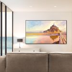 ⁦سامسونج تلفزيون ذكي نيو QLED 4K، QN90D، 55 بوصة، 2024، معالج NQ4 AI الجيل الثاني، تقنية كوانتوم ماتريكس، ترقية 4K بالذكاء الاصطناعي، تلفزيون سامسونج بلس، فضي كربوني، QA55QN90DAUXZN (مجدد)⁩ - الصورة ⁦4⁩