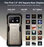 ⁦جوال S200 ماكس متين بسعة 16GB و512GB وبطارية 22000mAh وقدرة 66 واط وشاشة خلفية 1.35 انش وشاشة خلفية 6.75 انش 120Hz ديمنستي 7050 ان اف سي⁩ - الصورة ⁦4⁩