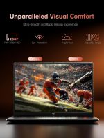 ⁦AOC لابتوب AMD 2025 بشاشة 16.1 انش ومعالج AMD رايزن 7 7735HS (8C/16T حتى 4.75GHz)، 16GB DDR5 512GB NVMe SSD، شاشة 16 انش FHD، واي فاي 6، كيبورد باضاءة خلفية، كاميرا ويب، HDMI⁩ - الصورة ⁦4⁩