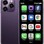 هاتف ذكي صغير XS15 من سويس 3G غير مقفل بشاشة لمس 3.0 انش وبطارية 1000mAh 8.1 الترا، 2GB+16GB (لون ارجواني)