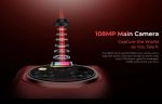 ⁦هاتف WP210 متين - MTK 8200، 36GB 512GB، 8800mAh 45 واط، 6.7 انش، 108MP ان اف سي، اندرويد 15، واي فاي/5G⁩ - الصورة ⁦5⁩