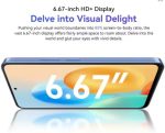 ⁦هاتف تايجر 13 5G الذكي 24 (8+16) GB+256GB شاشة 6.67 انش، كاميرا 50MP بالذكاء الاصطناعي 5000mAh ان اف سي⁩ - الصورة ⁦2⁩