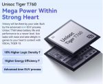 ⁦هاتف تايجر 13 5G الذكي 24 (8+16) GB+256GB شاشة 6.67 انش، كاميرا 50MP بالذكاء الاصطناعي 5000mAh ان اف سي⁩ - الصورة ⁦3⁩
