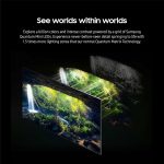 ⁦سامسونج تلفزيون ذكي نيو QLED 8K، 65 بوصة، اسود تيتان، تقنية كوانتوم ماتريكس برو، دقة 8K، او تي اس بلس، QA65QN800C - 2023 - اصدار عالمي⁩ - الصورة ⁦8⁩