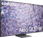 ⁦سامسونج تلفزيون ذكي نيو QLED 8K، 65 بوصة، اسود تيتان، تقنية كوانتوم ماتريكس برو، دقة 8K، او تي اس بلس، QA65QN800C - 2023 - اصدار عالمي⁩ - الصورة ⁦9⁩