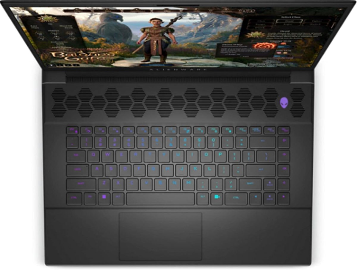 ⁦ديل لابتوب العاب الين وير m16 (2023) | 16 انش FHD+ | قرص صلب كور i9-1TB SSD - RAM - RTX 4090 | 24 نواة عند 5.4GHz - وحدة معالجة مركزية الجيل 13 - GDDR6X 16GB ويندوز 11 هوم⁩ - الصورة ⁦6⁩