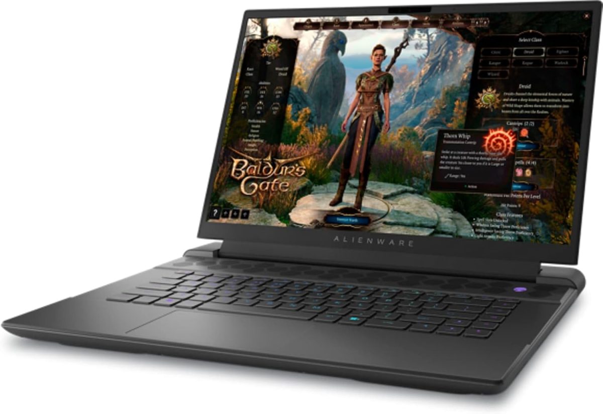 ⁦ديل لابتوب العاب الين وير m16 (2023) | 16 انش FHD+ | قرص صلب كور i9-1TB SSD - RAM - RTX 4090 | 24 نواة عند 5.4GHz - وحدة معالجة مركزية الجيل 13 - GDDR6X 16GB ويندوز 11 هوم⁩ - الصورة ⁦8⁩