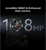 ⁦هاتف WP200 برو 5G متين قابل للفصل 72 جيجابايت + 1 تيرابايت MTK8200 هاتف ذكي 108 ميجابكسل⁩ - الصورة ⁦9⁩
