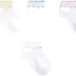 مذركير جوارب تدريب على شكل قلب للبنات AA040 - عبوة من 5 قطع