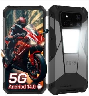 هاتف ذكي تانك 4 برو 5G مع جهاز عرض 720P ديمنستي 8300 36GB+1TB جوال 3k AMOLED اندرويد 14