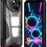 V Max Play 5G Projector Rugged Phone 20500mAh Dual Camping Lights Dimensity 7300 16GB+512GB NFC Smartphone