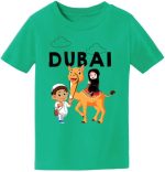 ⁦تي شيرت تذكاري للاولاد مطبوع عليه دبي ديزاين⁩ - الصورة ⁦3⁩
