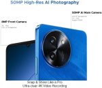 ⁦هاتف ذكي نوت 59 برو بلس 5G بنظام اندرويد 15 وبطارية 6250mAh وشاشة 6.75 انش 120Hz وذاكرة 12GB و512GB وكاميرا بالذكاء الاصطناعي من شانديليك (اسود)⁩ - الصورة ⁦6⁩