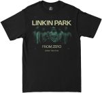 لينكين بارك تي شيرت رسمي للبالغين من الجنسين مطبوع عليه Merch لينكين بارك from Zero Blurry Portrait Tour مقاس قياسي