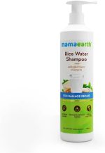 ⁦Mamaearth Rice Water Shampoo With Rice Water & Keratin For Damaged, Dry and Frizzy Hair – 250ml⁩ - الصورة ⁦2⁩