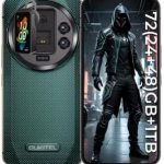 هاتف WP200 برو 5G متين قابل للفصل 72 جيجابايت + 1 تيرابايت MTK8200 هاتف ذكي 108 ميجابكسل